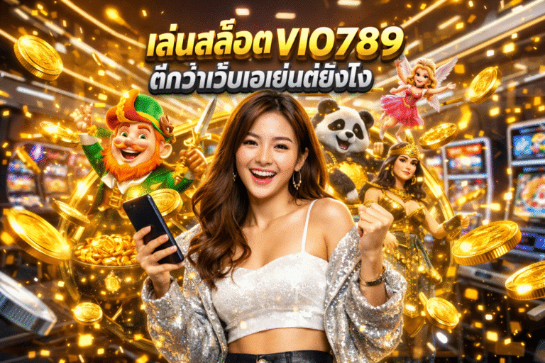 เล่นสล็อต VIO789 ดีกว่าเว็บเอเย่นต์ยังไง