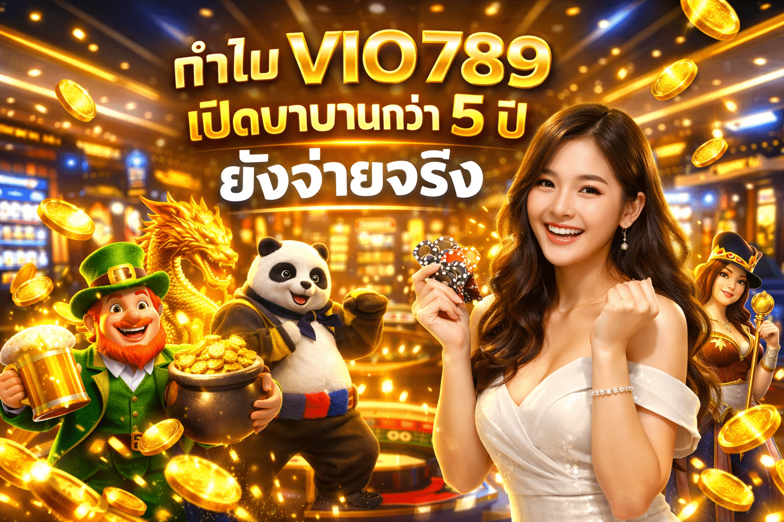 ทำไม VIO789 เปิดมานานกว่า 5 ปี ยังจ่ายจริง