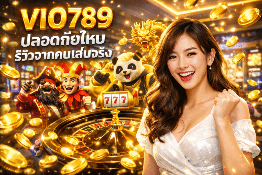 VIO789 ปลอดภัยไหม รีวิวจากคนเล่นจริง