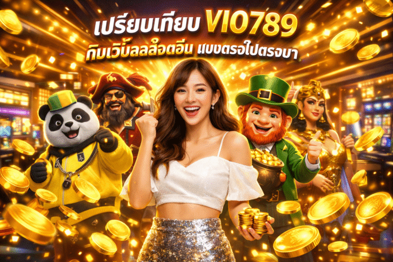 เปรียบเทียบ VIO789 กับเว็บสล็อตอื่น แบบตรงไปตรงมา