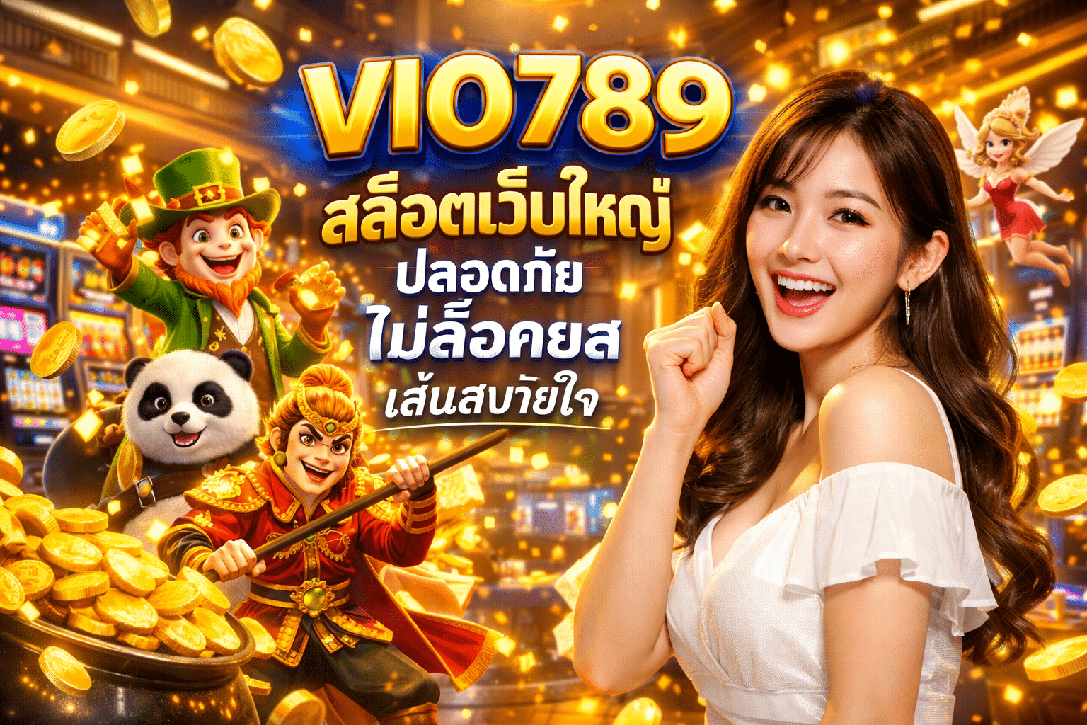 VIO789 สล็อตเว็บใหญ่ ปลอดภัย ไม่ล็อคยูส เล่นสบายใจ