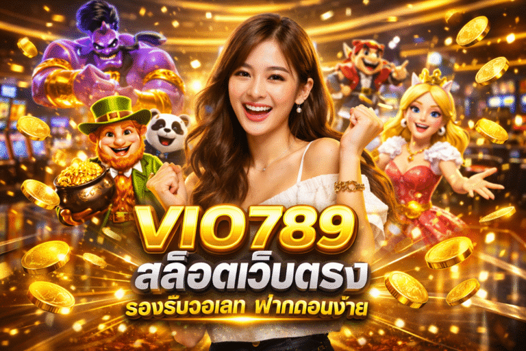 VIO789 สล็อตเว็บตรง รองรับวอเลท ฝากถอนง่าย