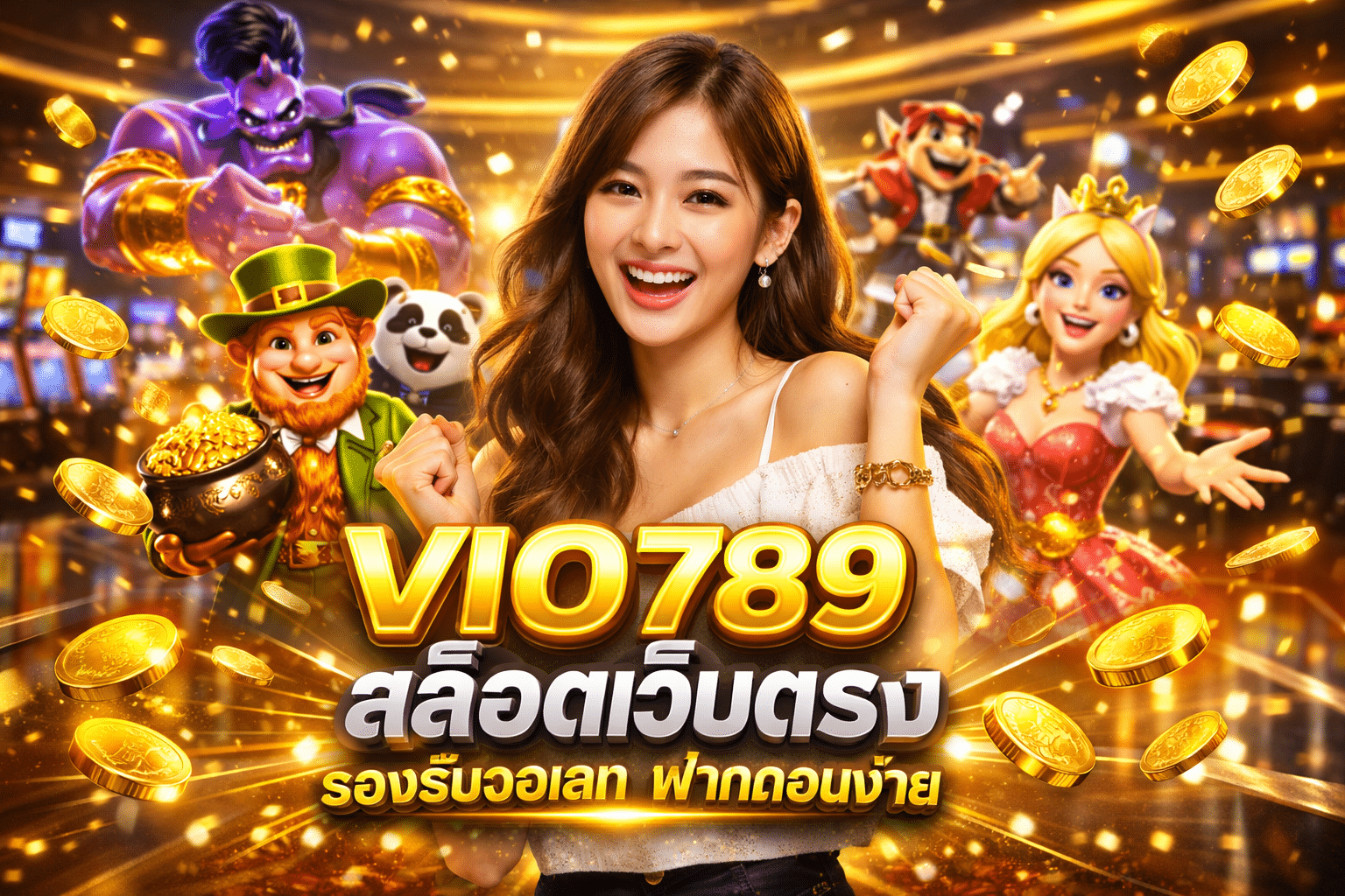 VIO789 สล็อตเว็บตรง รองรับวอเลท ฝากถอนง่าย
